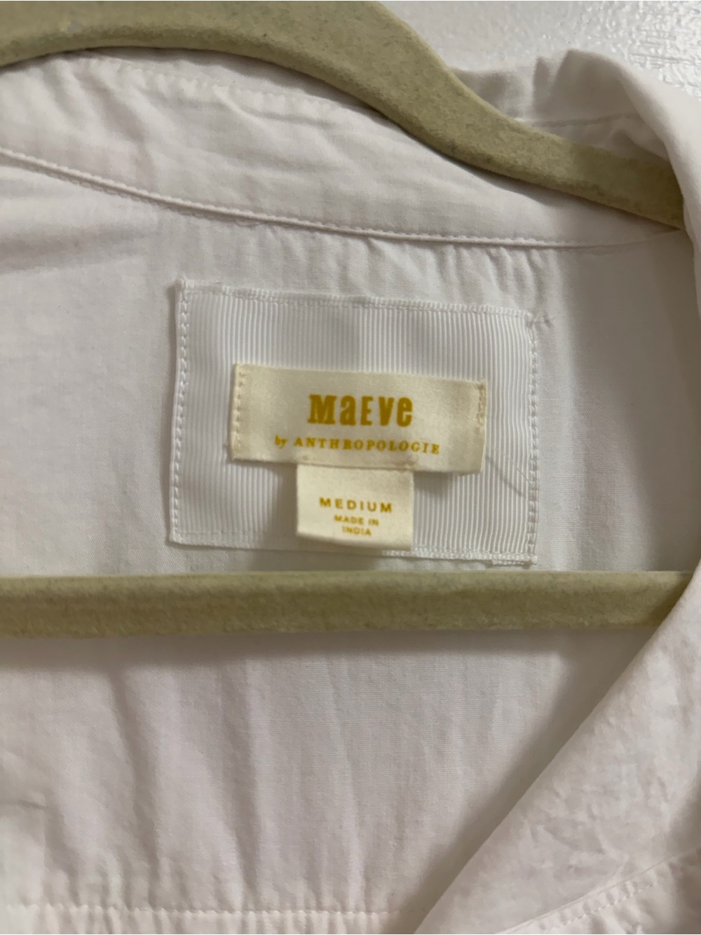Anthropologie Bubble Hem Shirt Dress (Maeve) - Picture 3 of 4